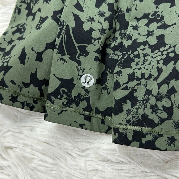 Lululemon Pace Rival Skirt (Regular) *No Panels Efflorescent Barracks Green - Picture 4 of 5